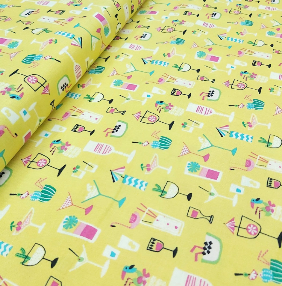 Ocean Drive Cocktails Cotton | Dashwood Studio