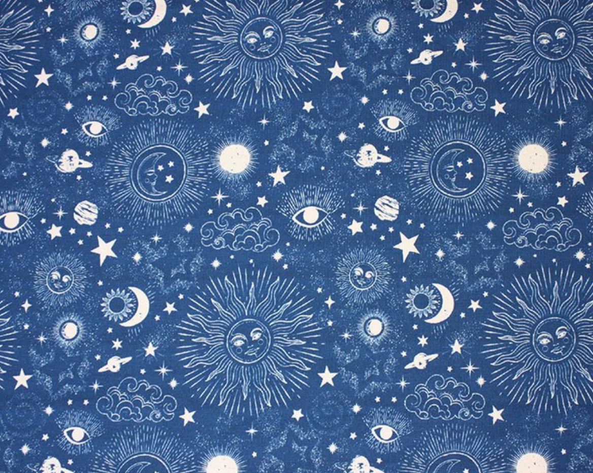 Zodiac Galaxy Cotton Jersey | Little Johnny