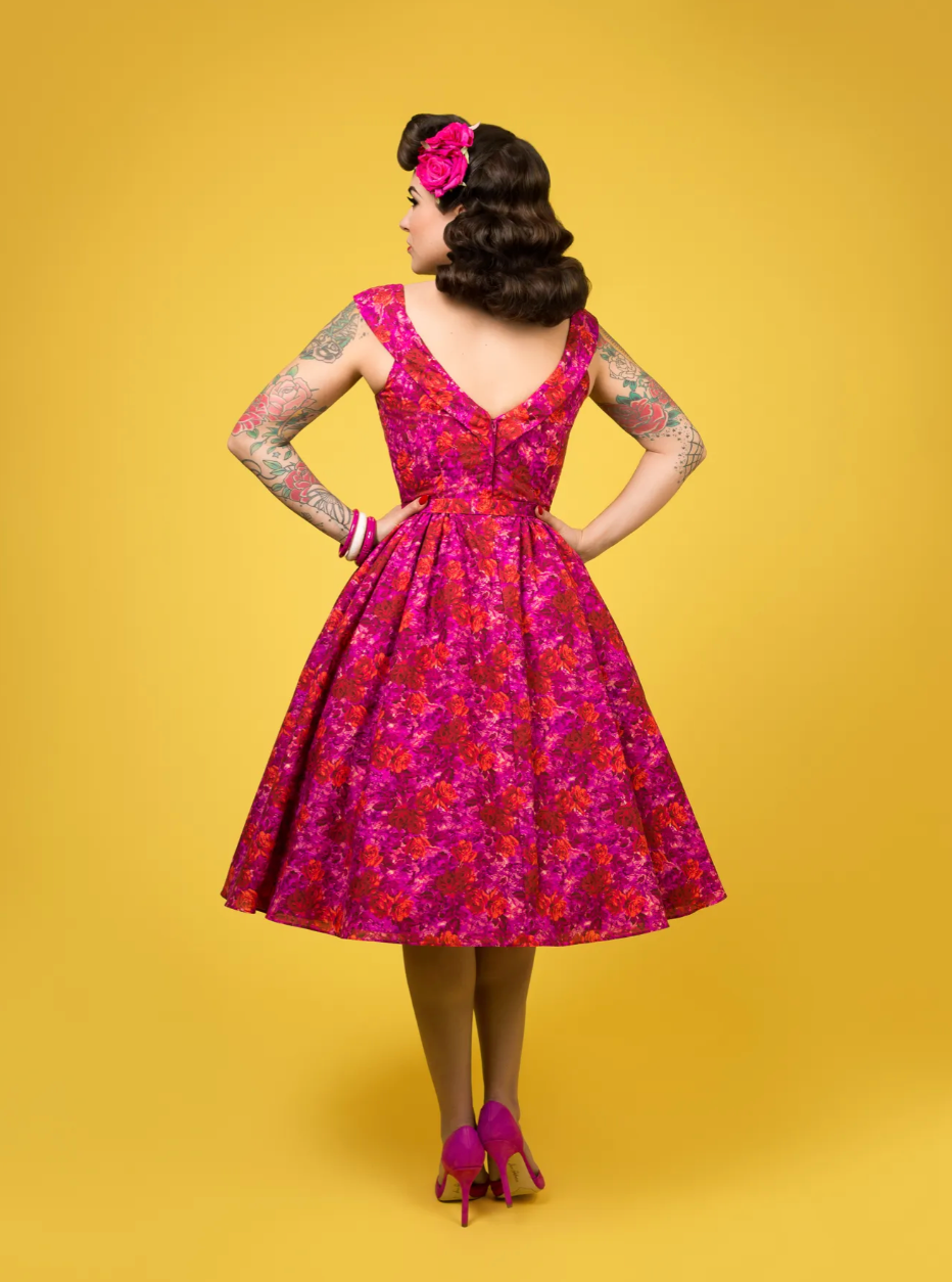 Liz Dress | Charm Pattern By Gertie