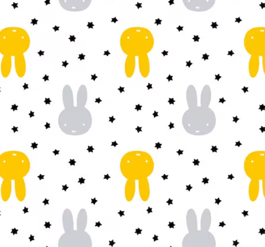 Miffy Monochrome Stars Cotton