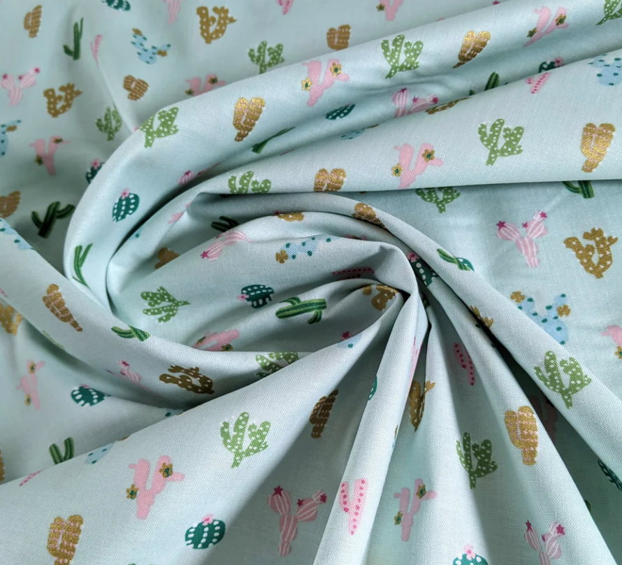 Ocean Drive Cactus Cotton | Dashwood Studio