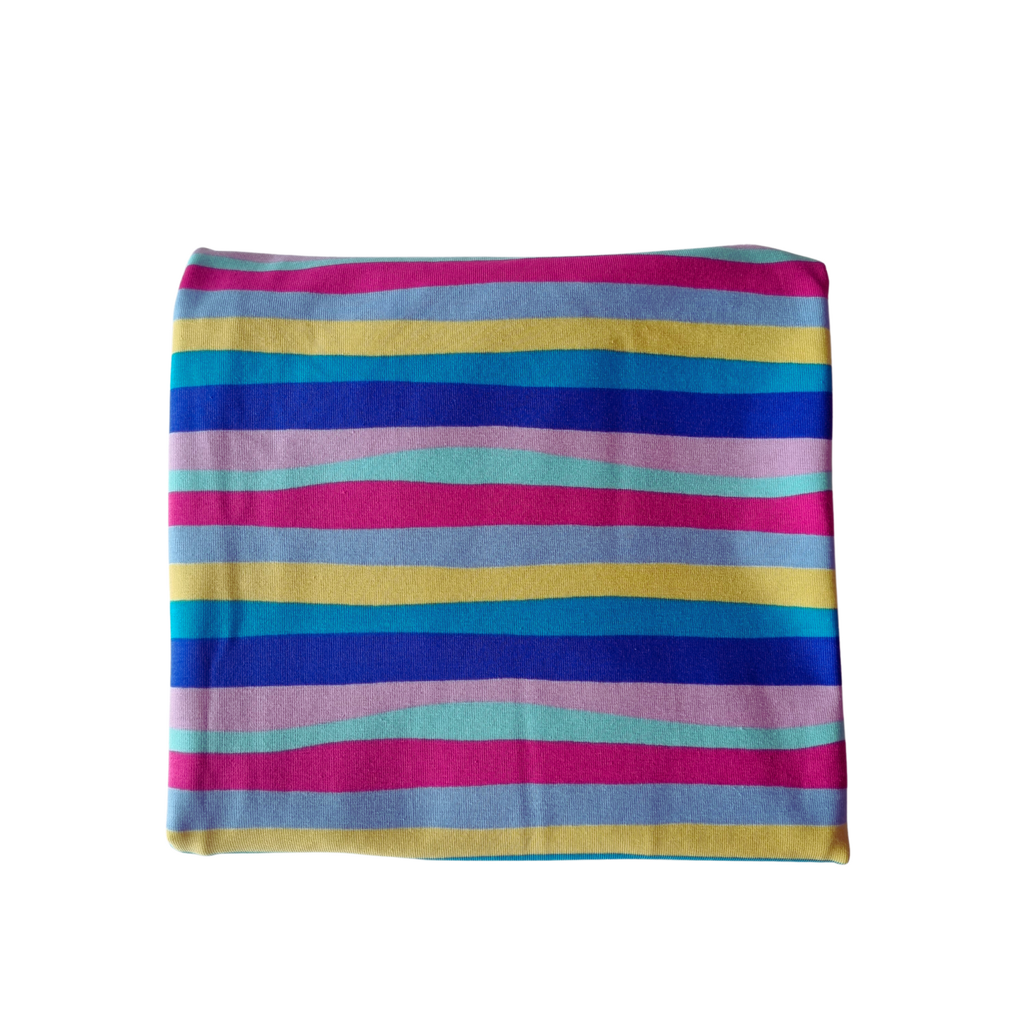 98 cm x 147 cm | Pastel Striped Cotton Jersey