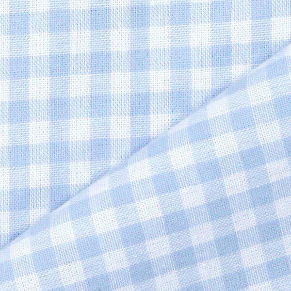 Light Blue Cotton Gingham
