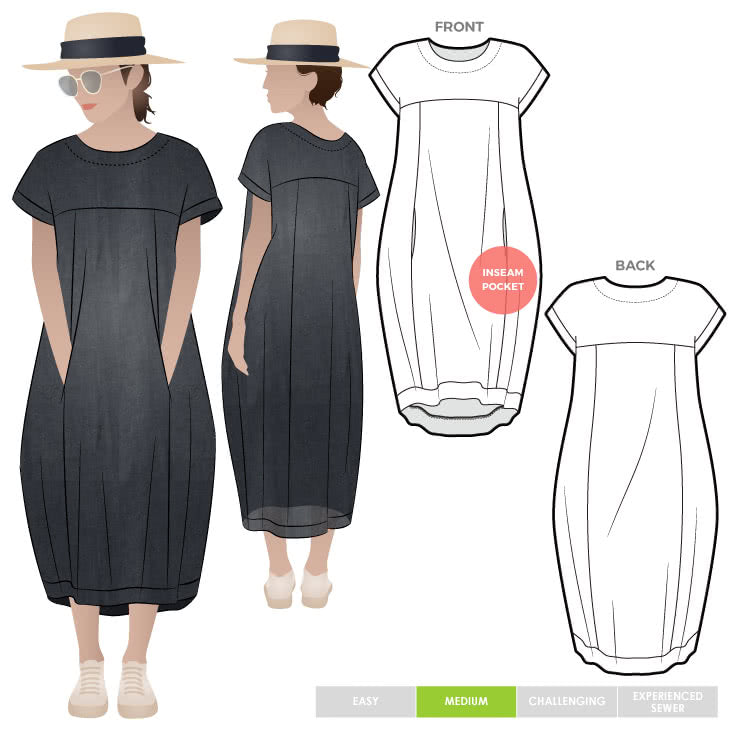Sydney Dress | Style Arc