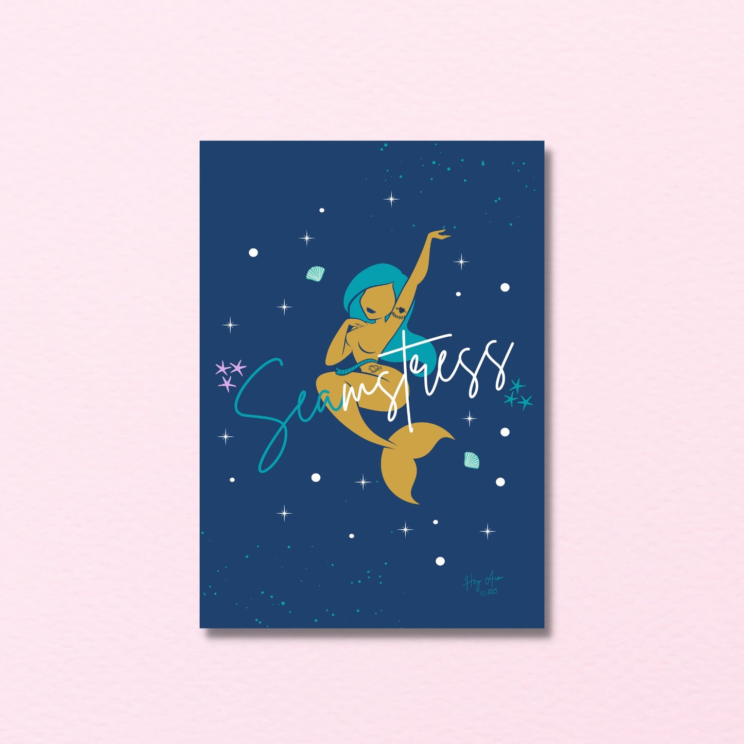 Seamstress | Digital Wall Art | Download Only | A3, A4, A5, A6 Sizes