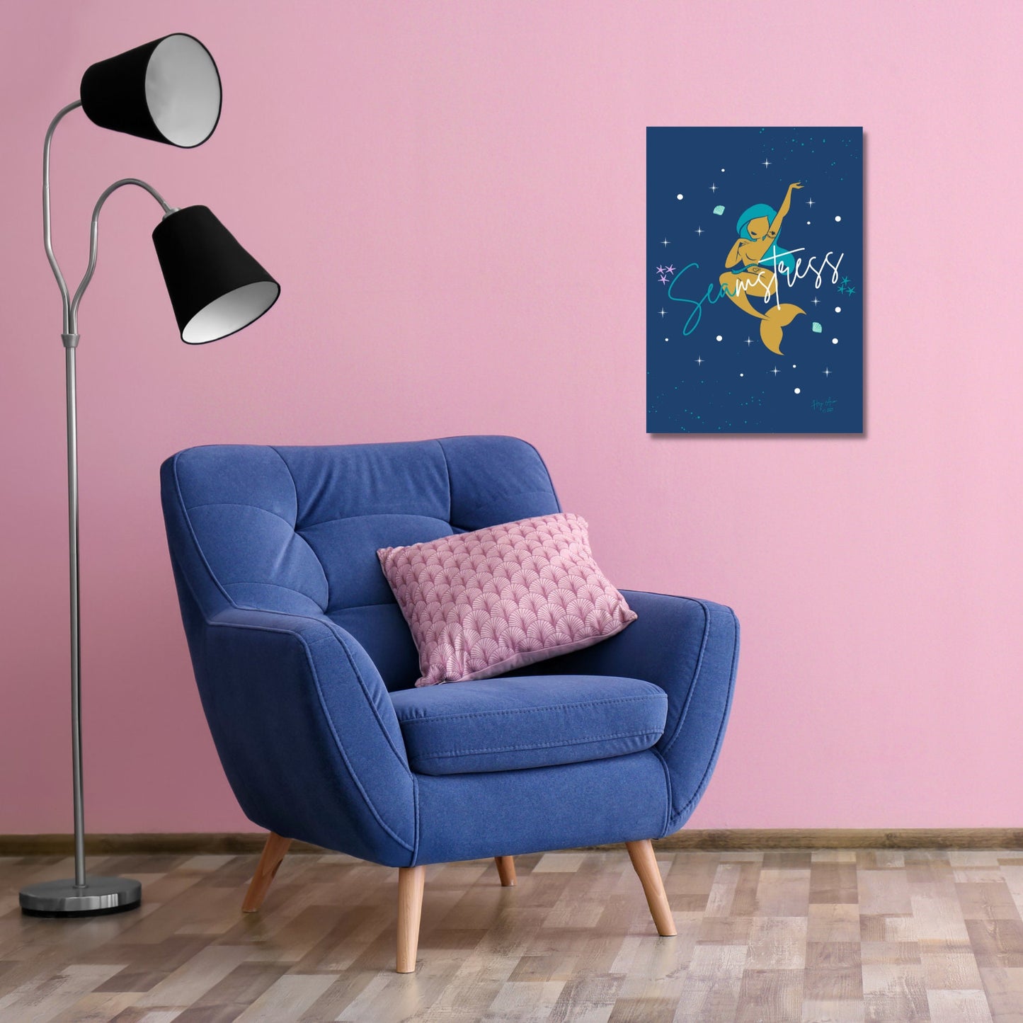 Seamstress | Digital Wall Art | Download Only | A3, A4, A5, A6 Sizes