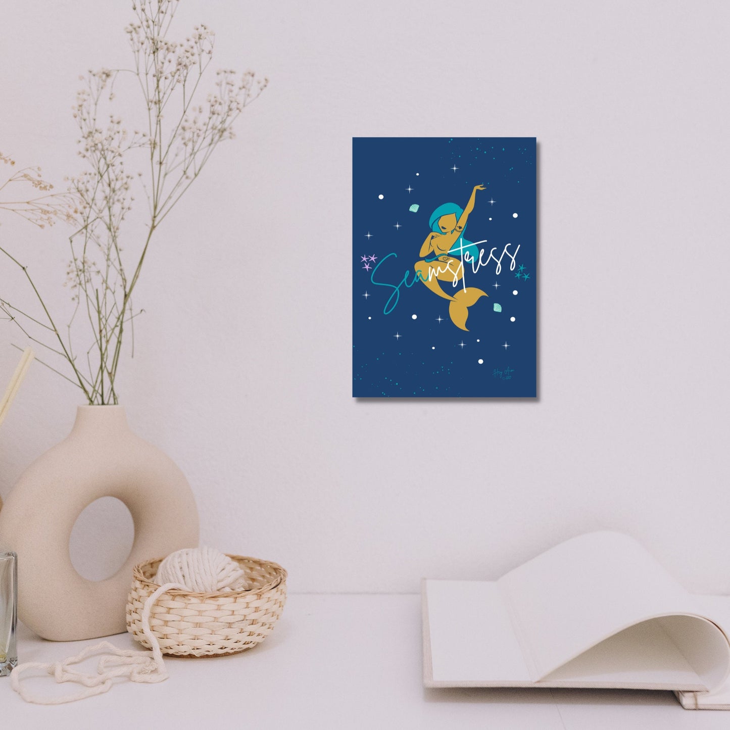 Seamstress | Digital Wall Art | Download Only | A3, A4, A5, A6 Sizes