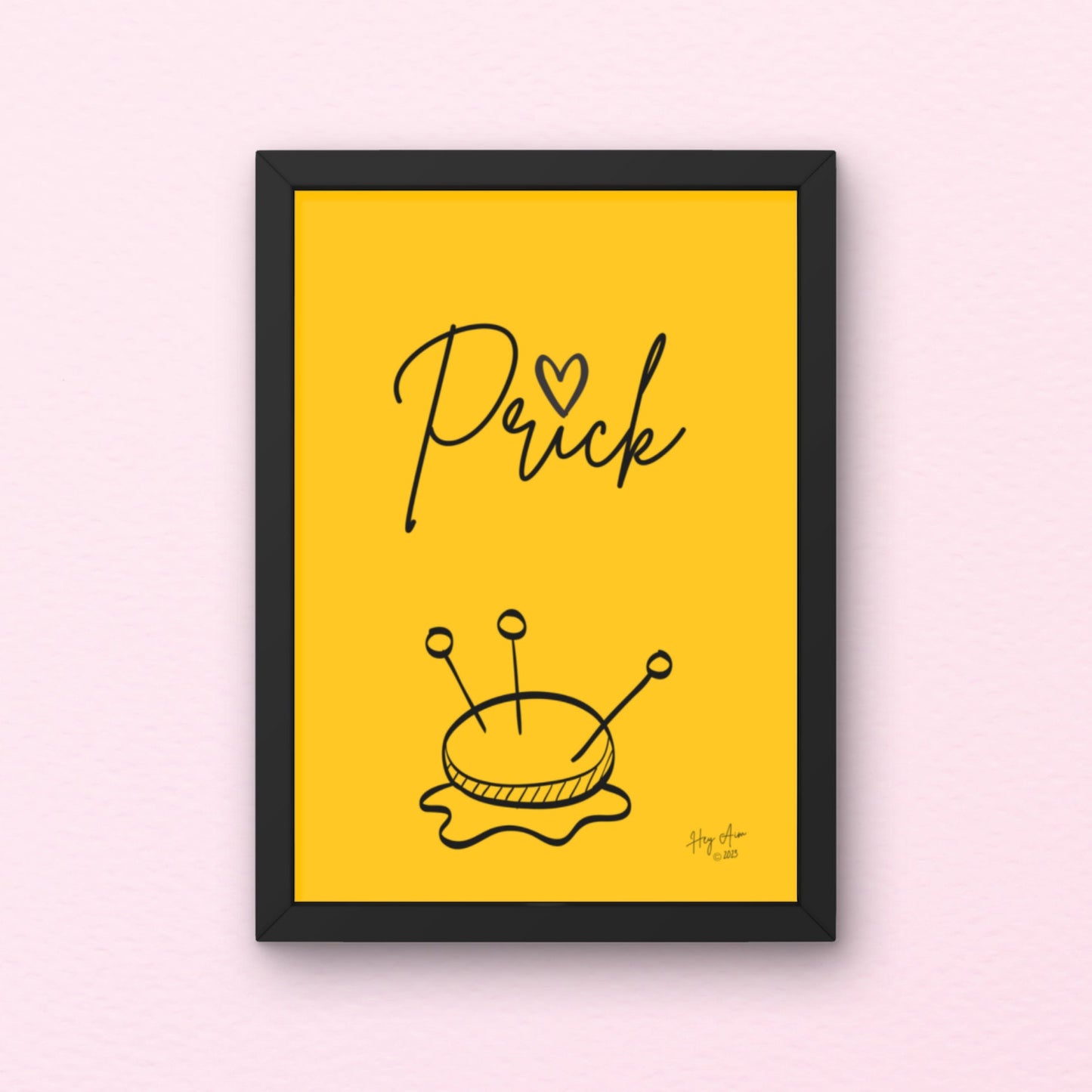 Prick | Digital Wall Art | Download Only | A3, A4, A5, A6 Sizes
