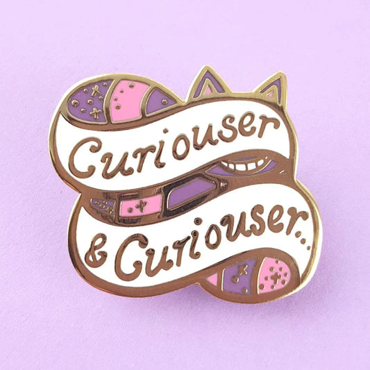 Curiouser & Curiouser | Lapel Pin | Jubly-Umph