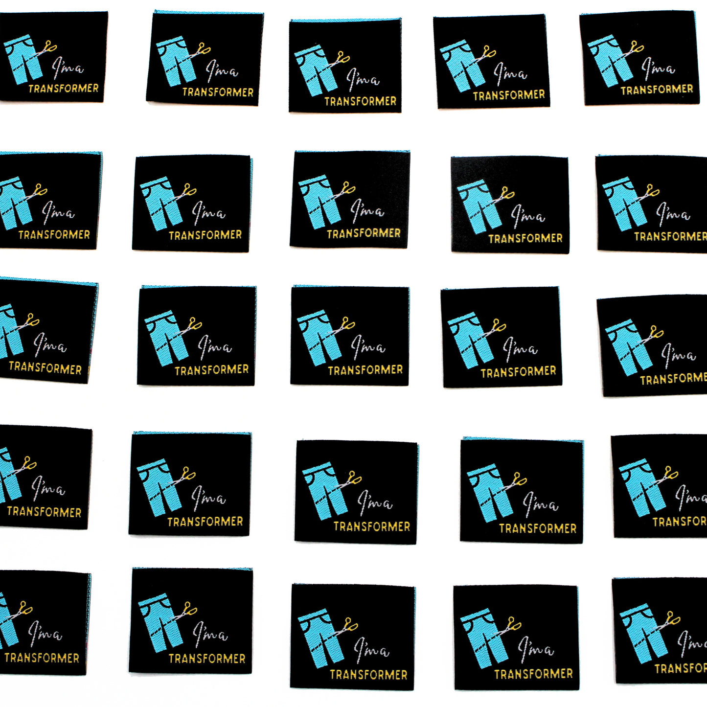I'm A Transformer | Woven Sew In Labels | Discontinued