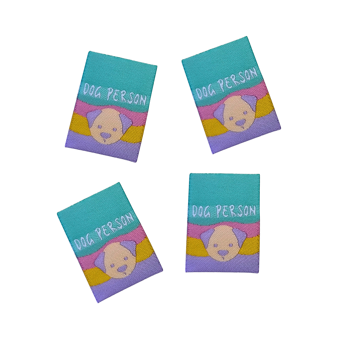 Dog Person | Woven Sew In Labels