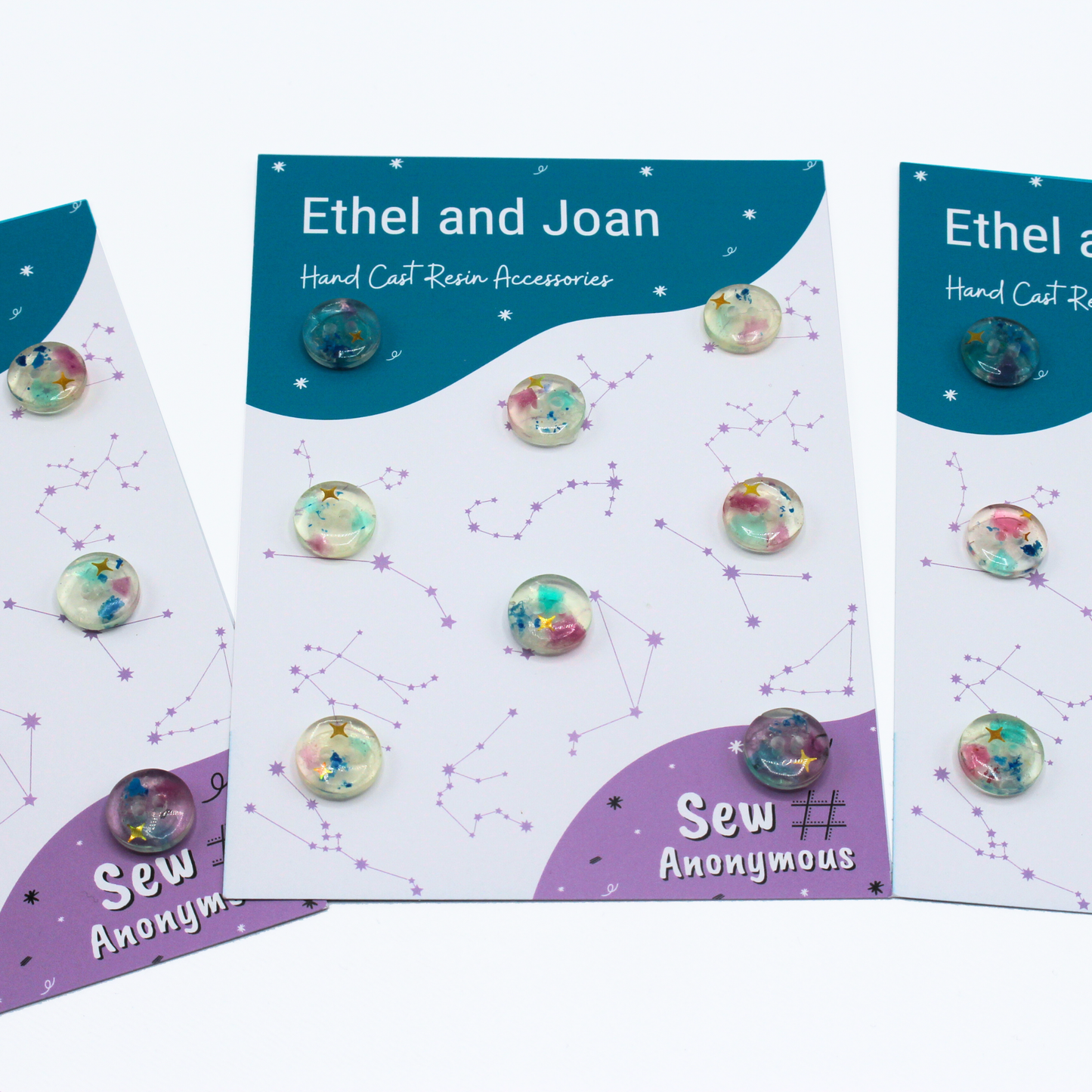 Pisces Handmade Buttons | Ethel and Joan Collaboration