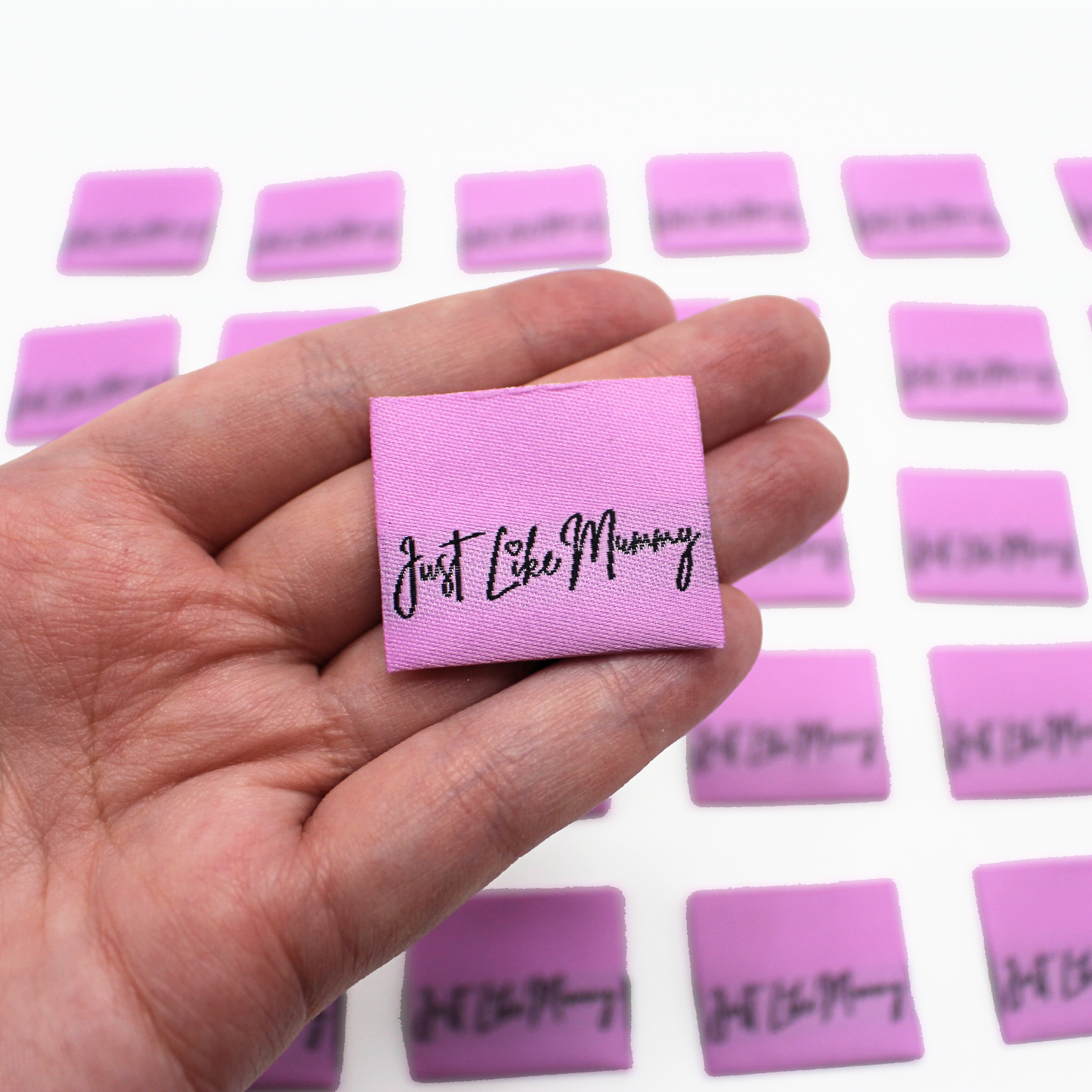 Just Like Mummy | Woven Sew In Labels | Discontinued