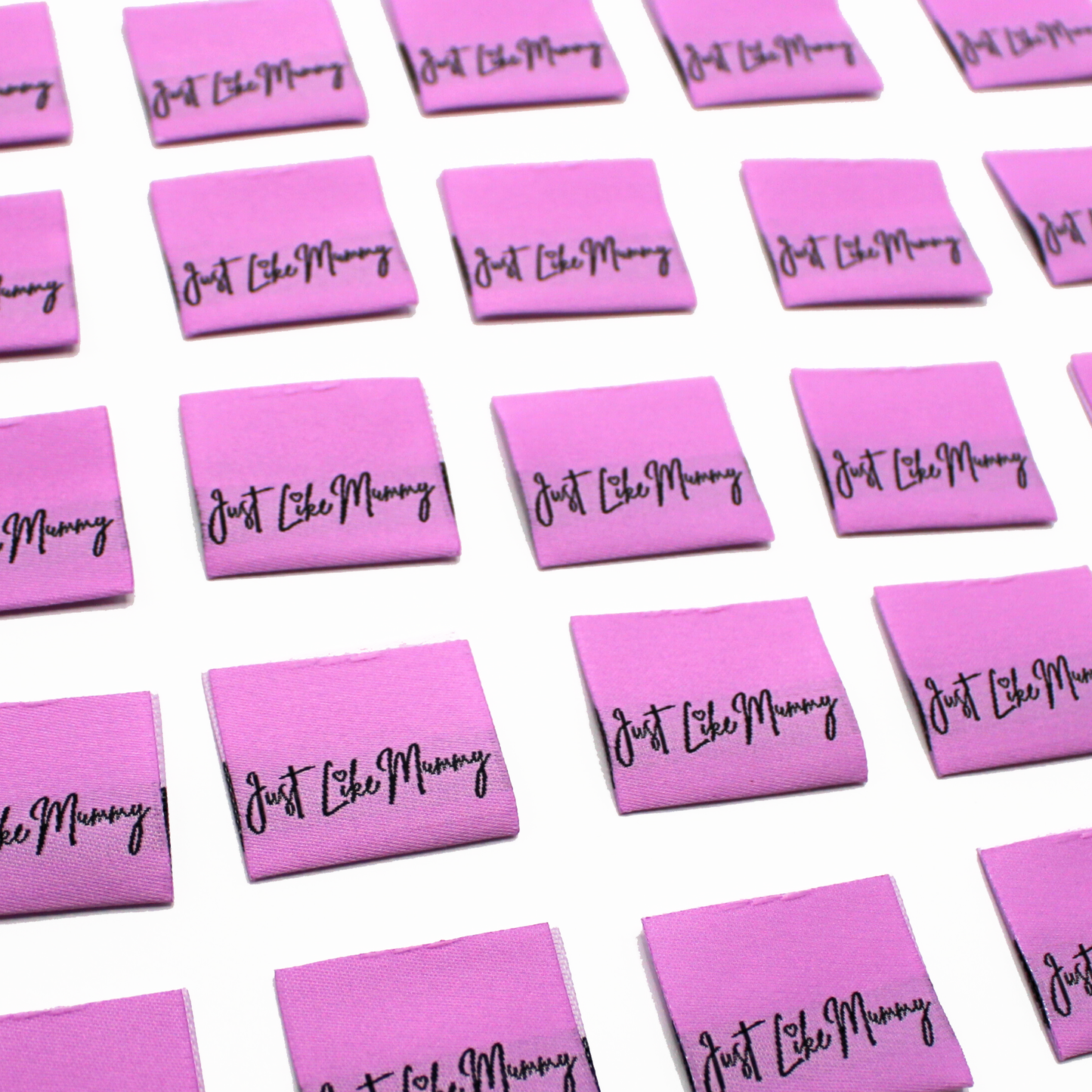 Just Like Mummy | Woven Sew In Labels | Discontinued