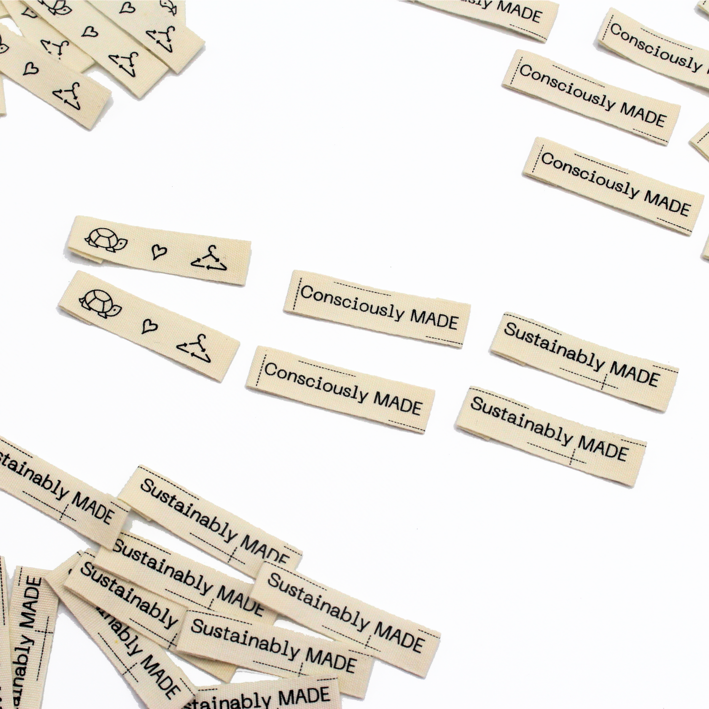 The Slow Life Multipack | Cotton Sew In Labels | Discontinued
