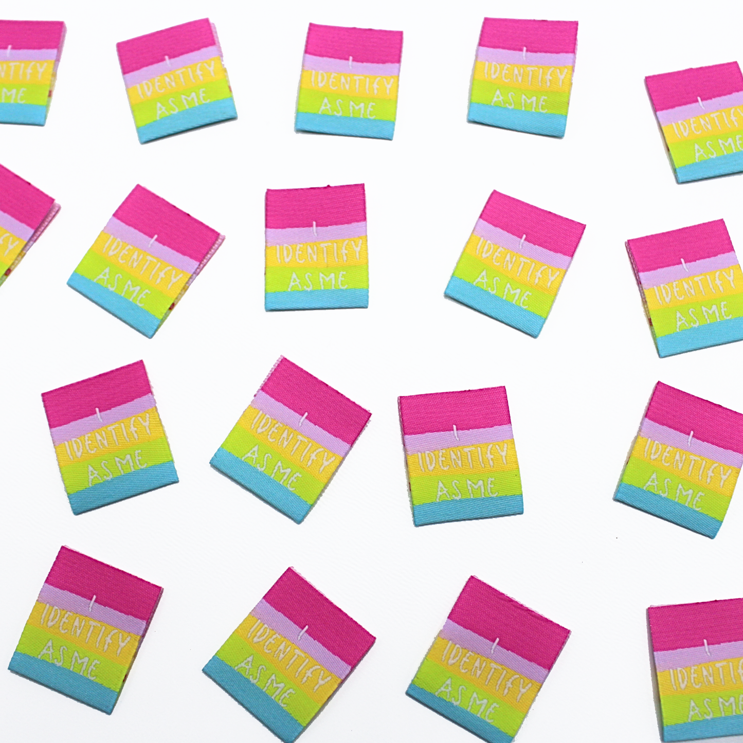 I Identify As Me | Woven Sew In Labels | Discontinued
