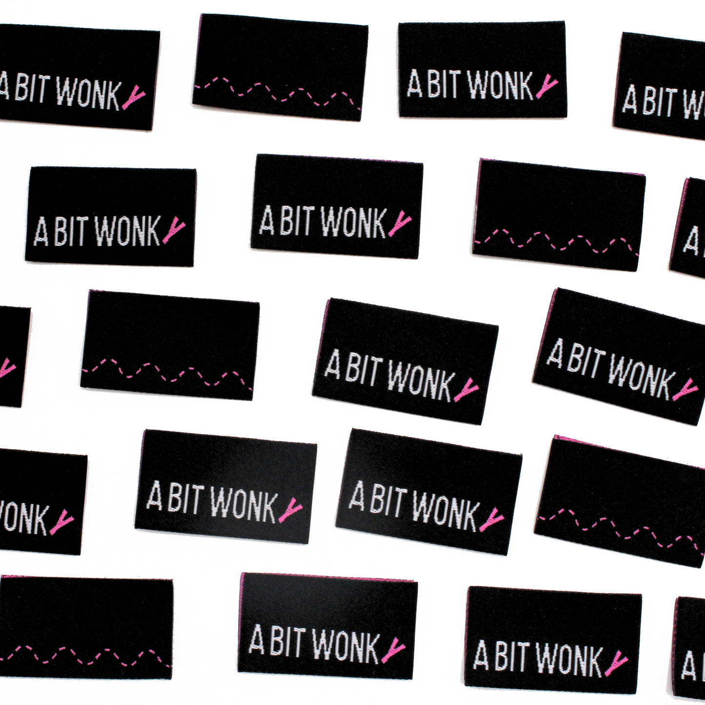 A Bit Wonky | Woven Sew In Labels