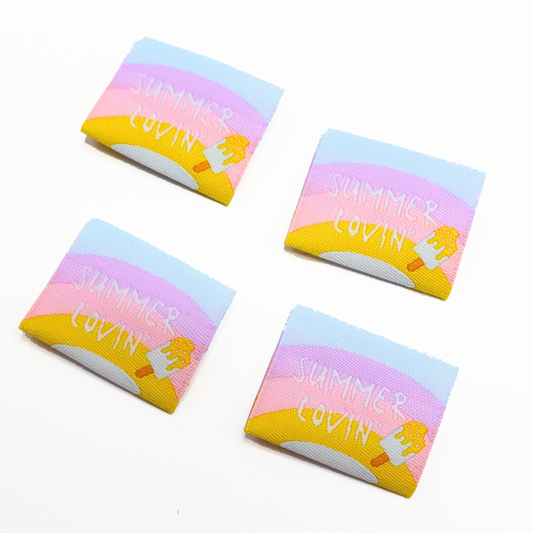Summer Lovin' | Woven Sew In Labels
