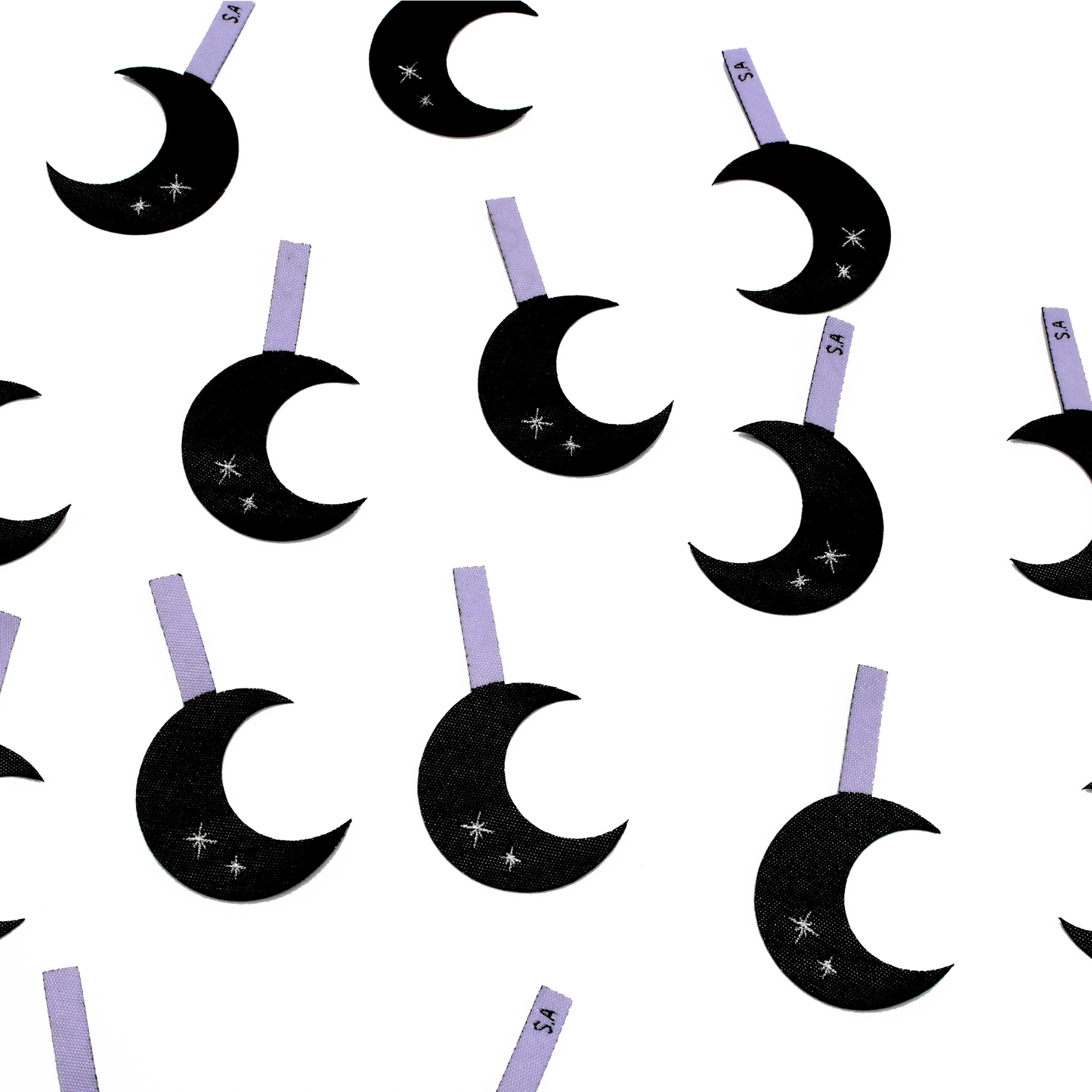 Crescent Moon | Silhouette Labels