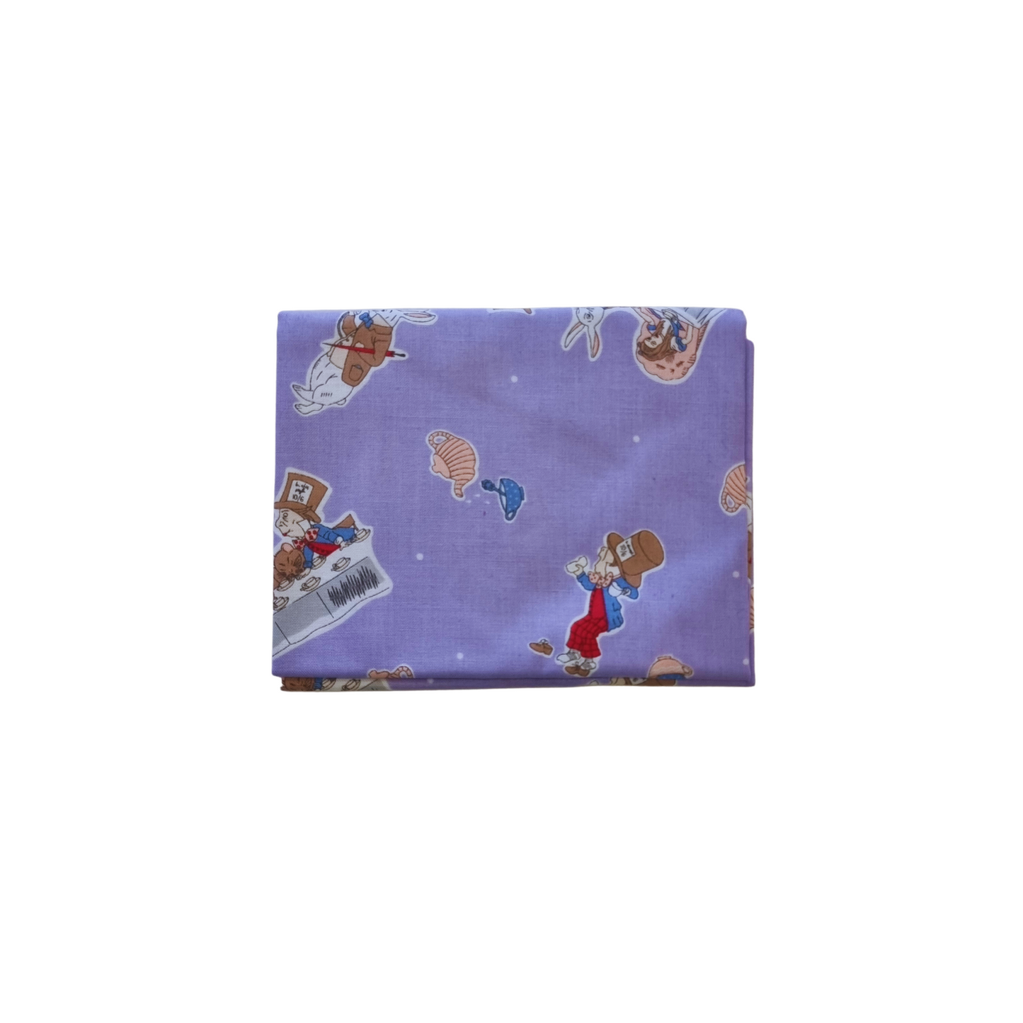 50 cm x 55 cm | Mad Hatters Tea Party Cotton