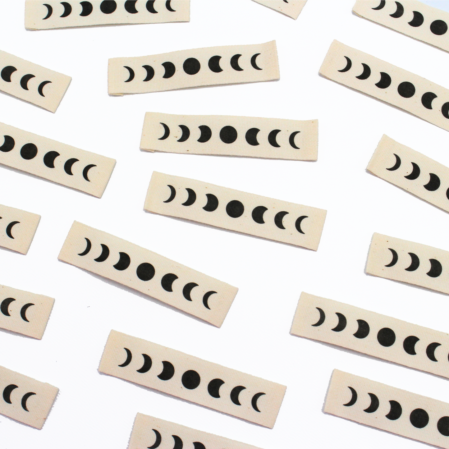 Lunar Phases | Cotton Sew In Labels