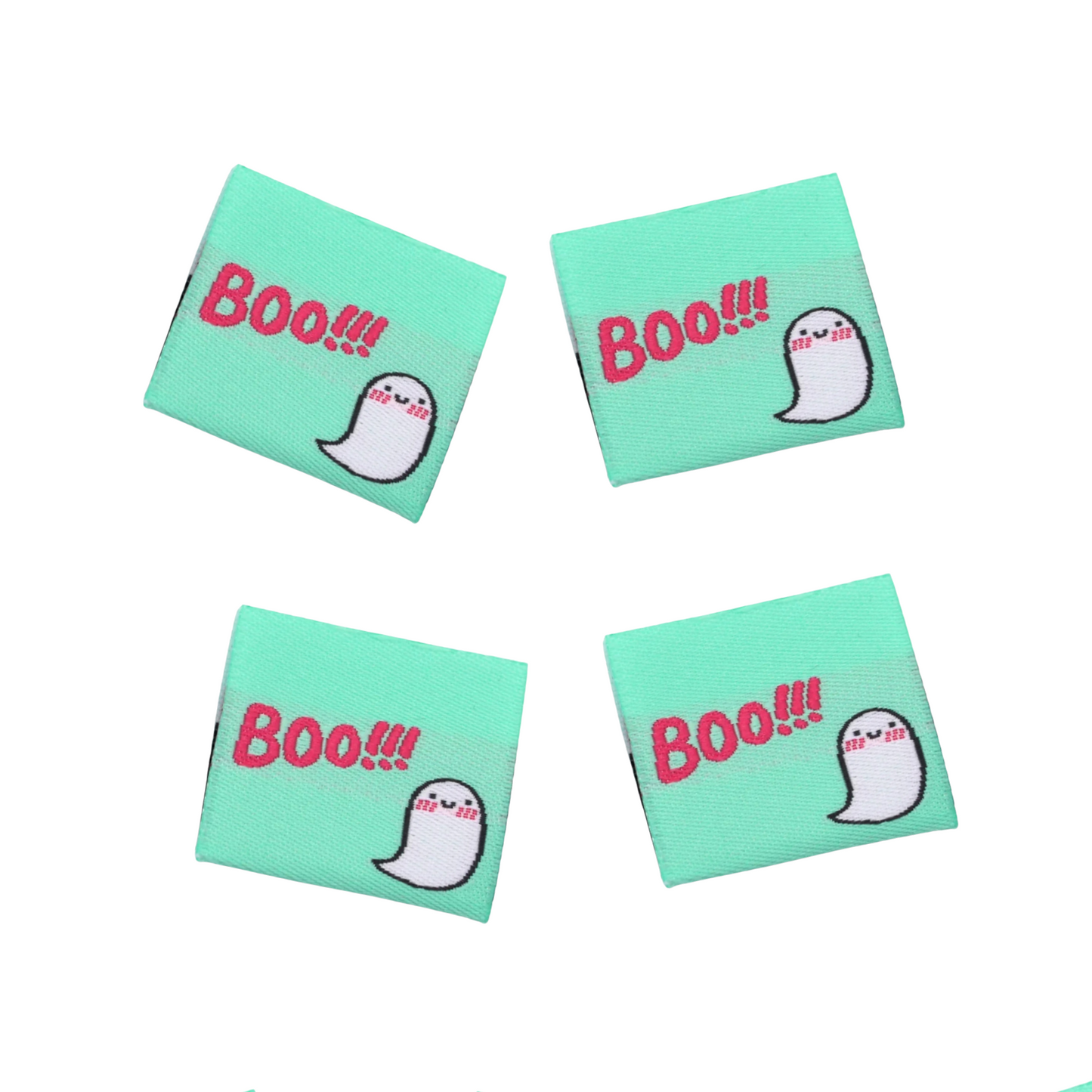 Boo!!! | Woven Sew In Labels
