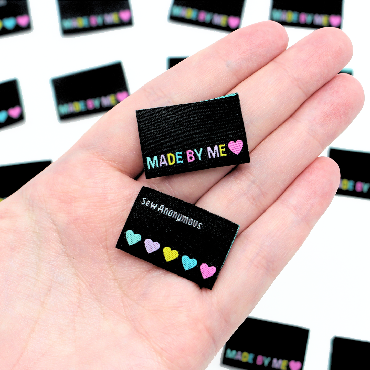 Black Made By Me | Woven Sew In Labels