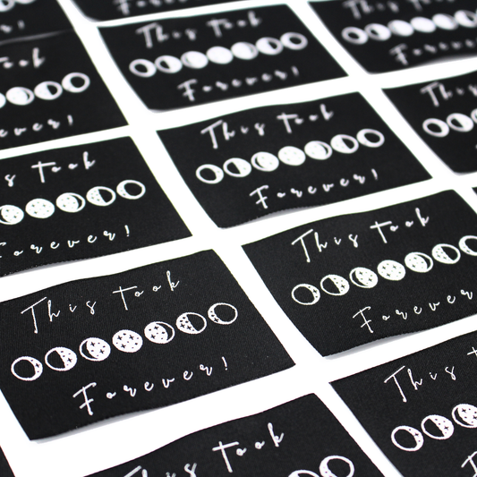 This Took Forever! | Quilt Woven Sew In Labels