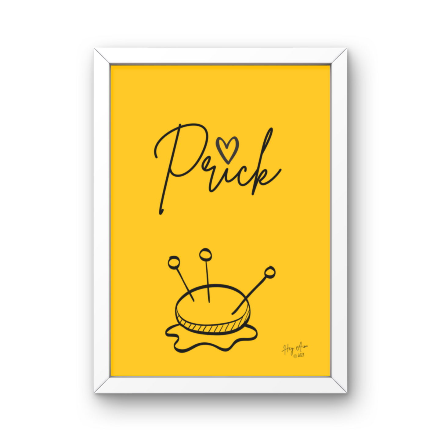 Prick | Digital Wall Art | Download Only | A3, A4, A5, A6 Sizes