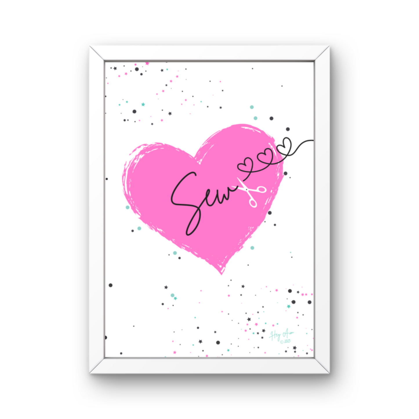 Sew | Digital Wall Art | Download Only | A3, A4, A5, A6 Sizes