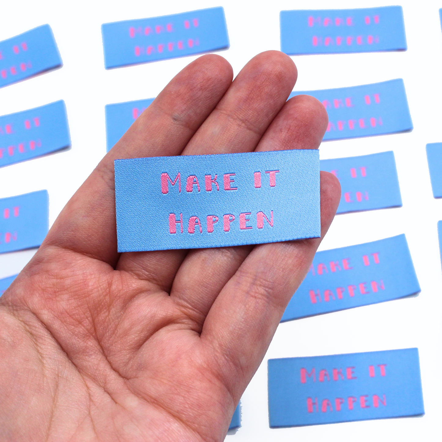 Make It Happen | Woven Sew In Labels | Discontinued