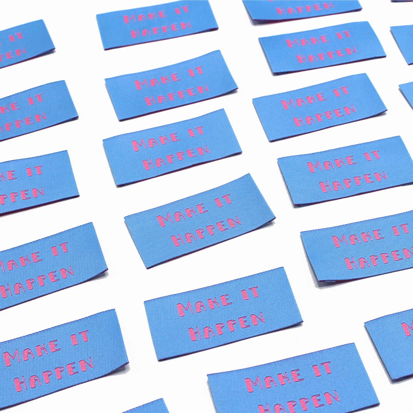 Make It Happen | Woven Sew In Labels | Discontinued