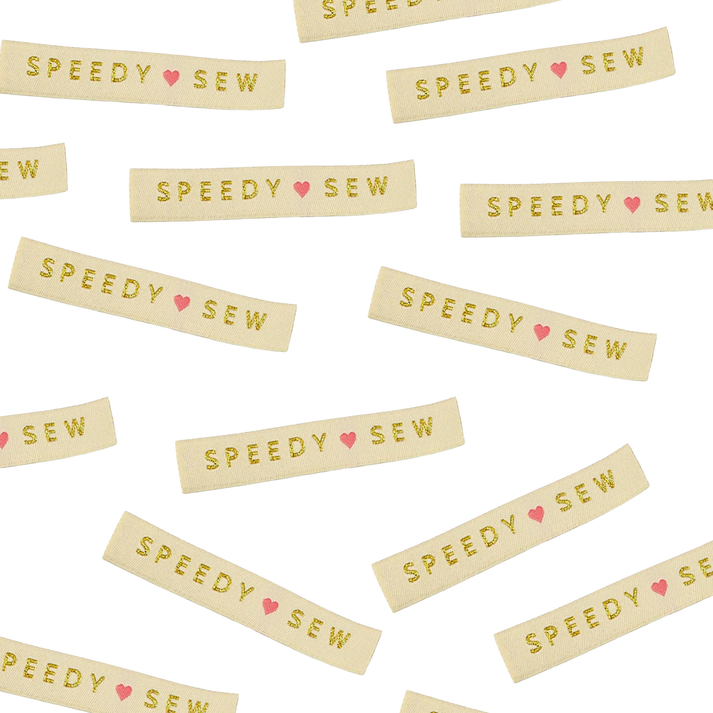 Speedy Sew | Woven Sew In Labels