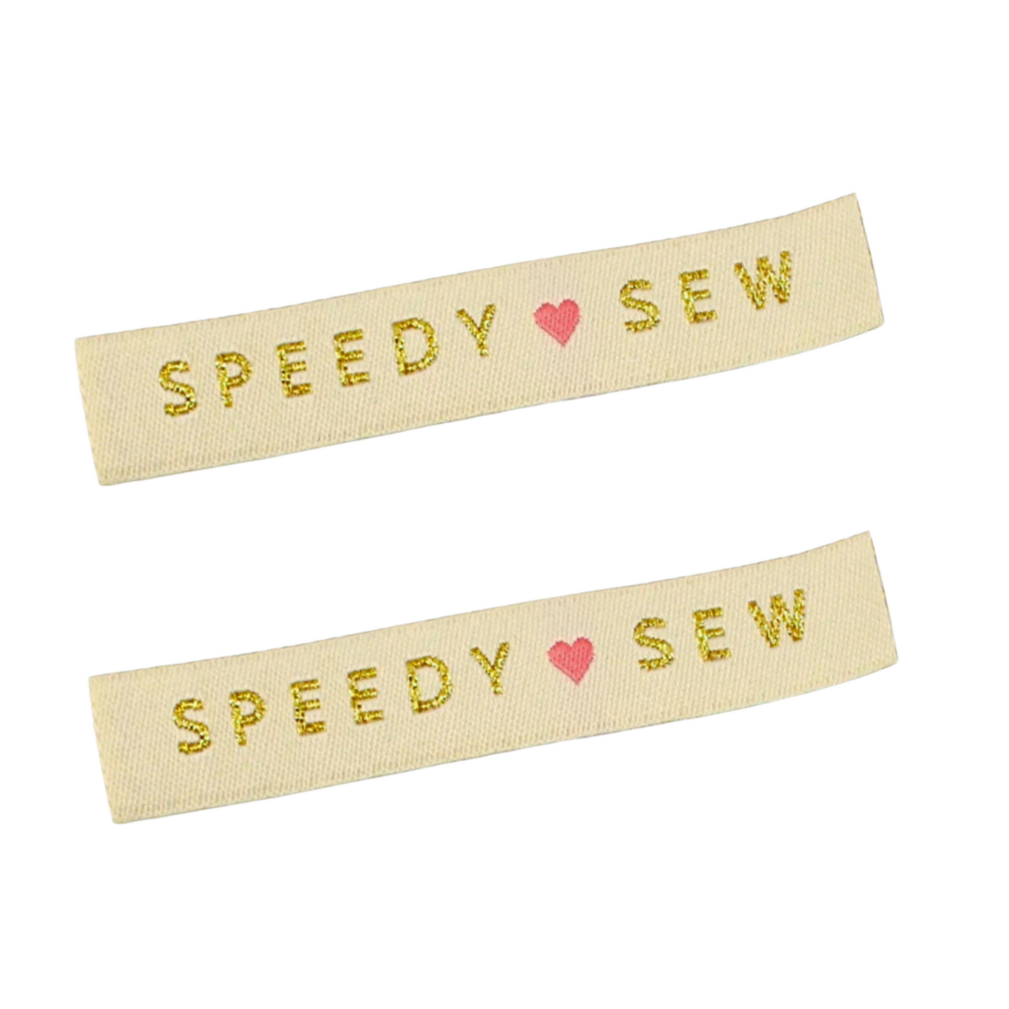 Speedy Sew | Woven Sew In Labels
