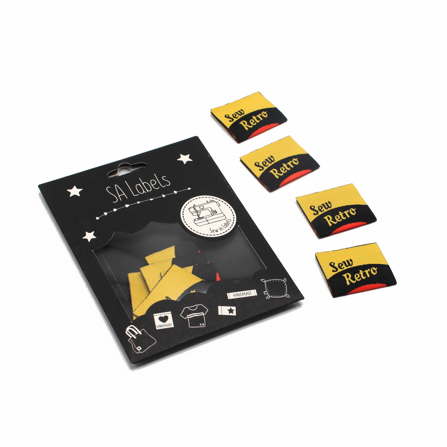 Sew Retro | Retro Edition | Woven Sew In Labels