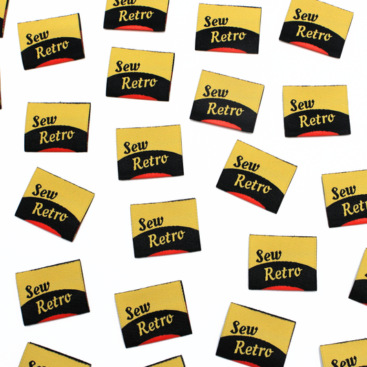 Sew Retro | Retro Edition | Woven Sew In Labels