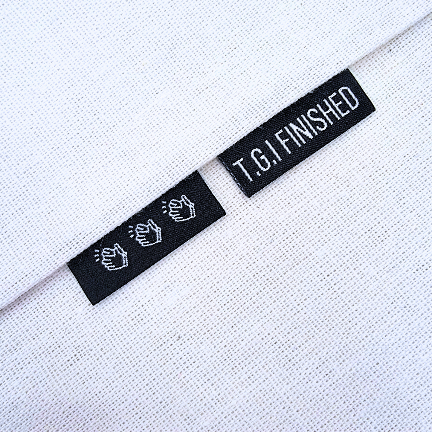 T.G.I Finished | Woven Sew In Labels