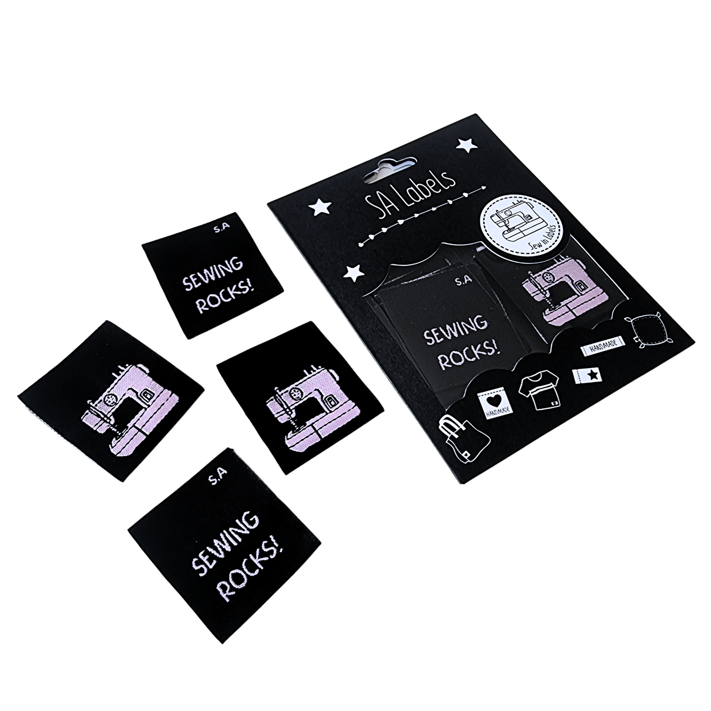 Sewing Rocks! | Woven Sew In Labels