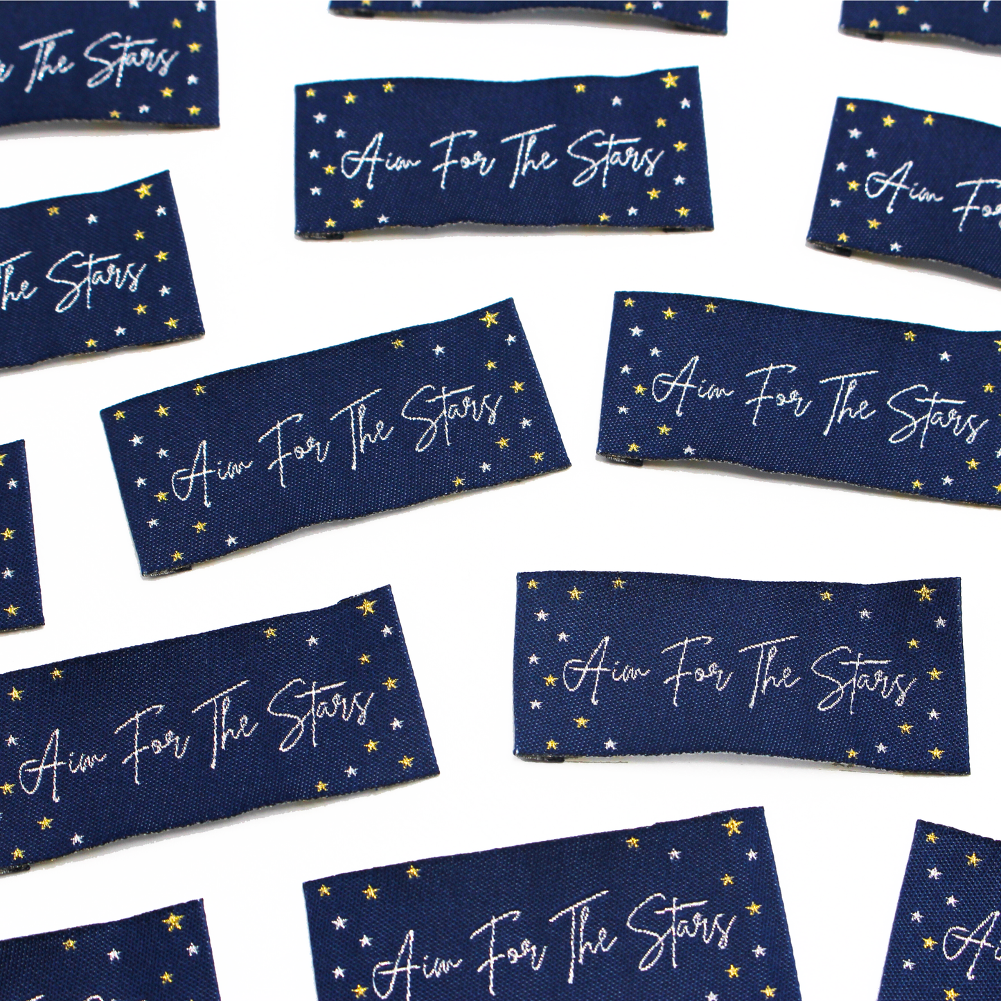 Aim For The Stars | Woven Sew In Labels