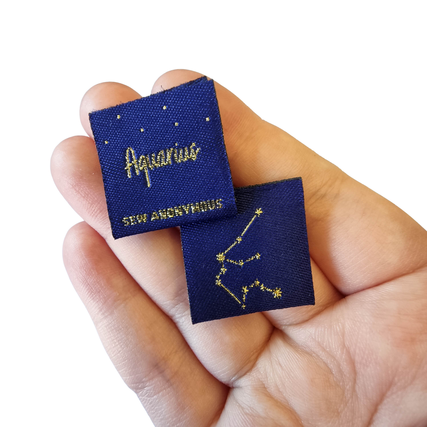Star Sign (All 12 Available) | Woven Sew In Labels