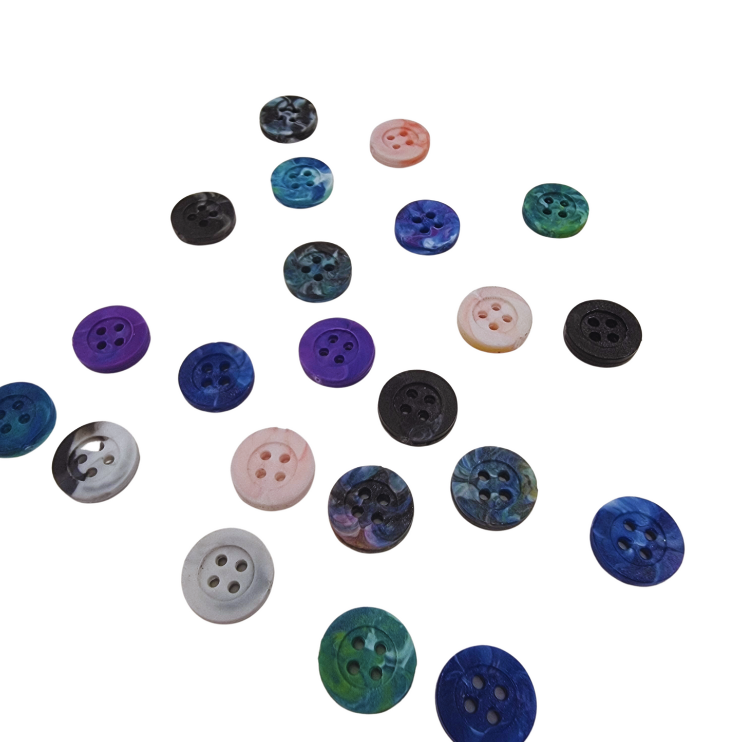 Mixed Assortment Buttons | 100% Recycled Plastic Buttons
