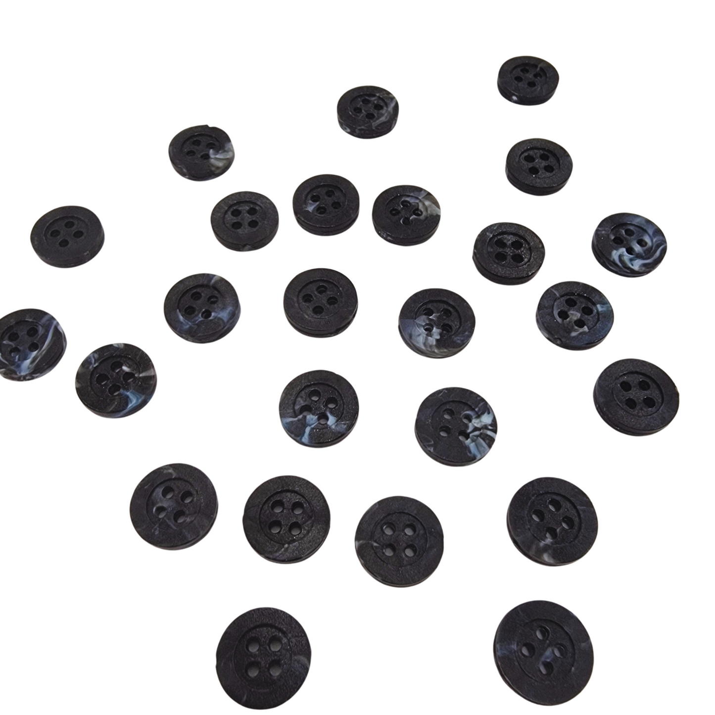 Black Ice | 100% Recycled Plastic Buttons