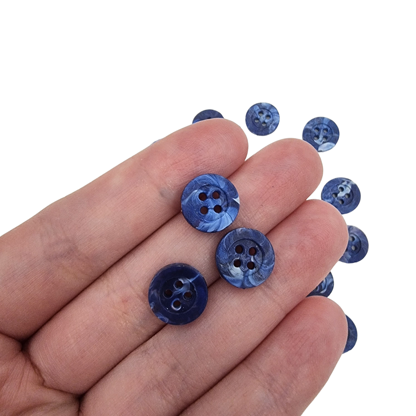 Blue Galaxy | 100% Recycled Plastic Buttons