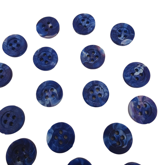 Blue Galaxy | 100% Recycled Plastic Buttons