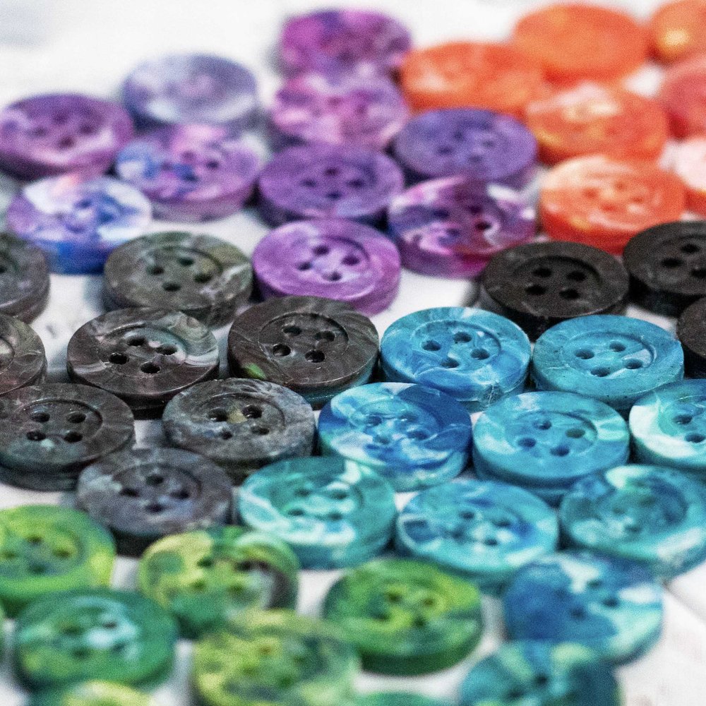 Mixed Assortment Buttons | 100% Recycled Plastic Buttons