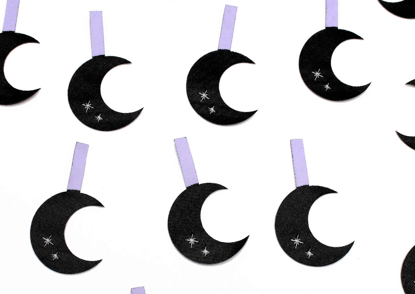 Crescent Moon | Silhouette Labels