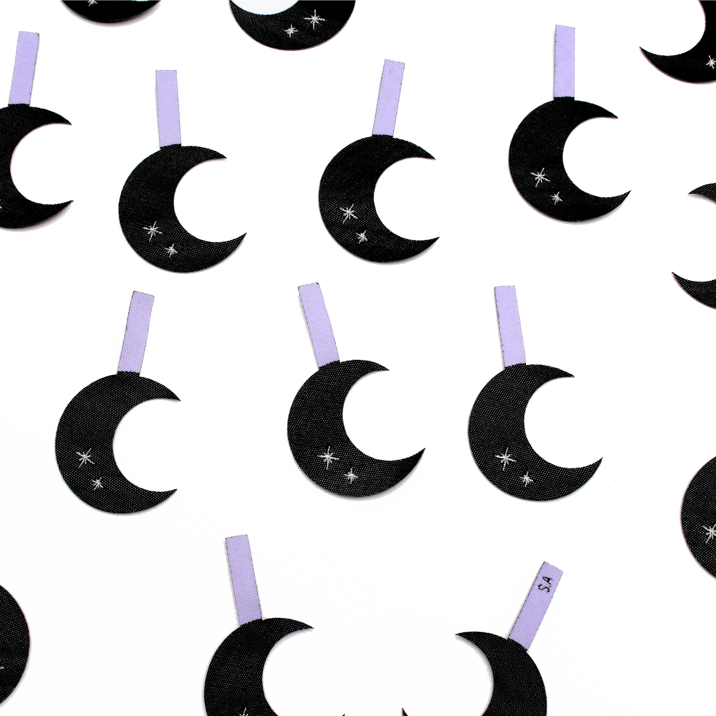 Crescent Moon | Silhouette Labels