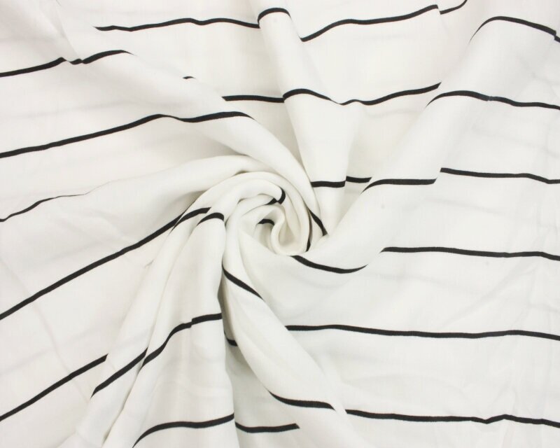 Pinstriped Viscose