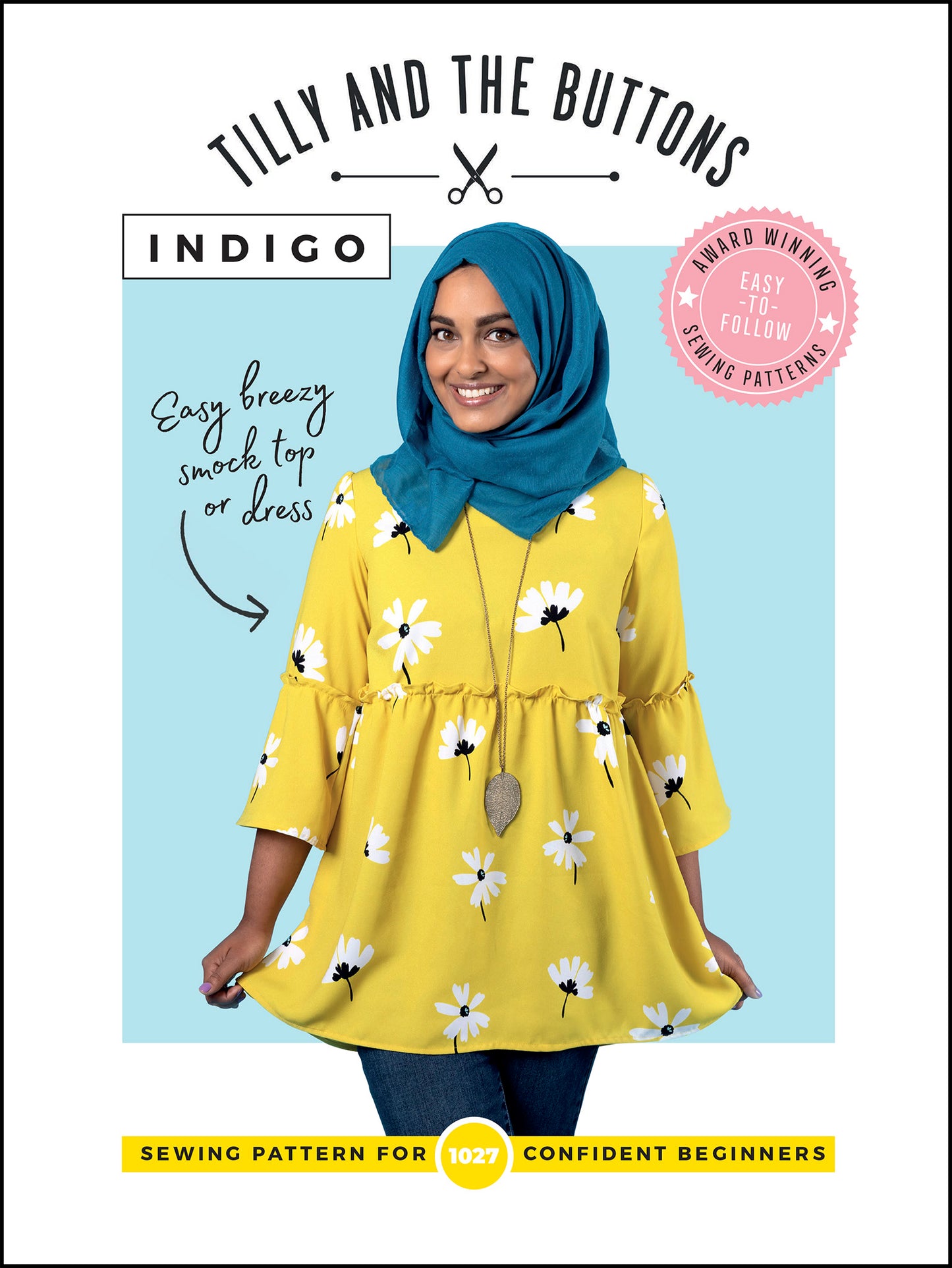 Indigo Top And Dress Pattern | Tilly And The Buttons