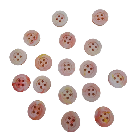 Peach Melba | 100% Recycled Plastic Buttons